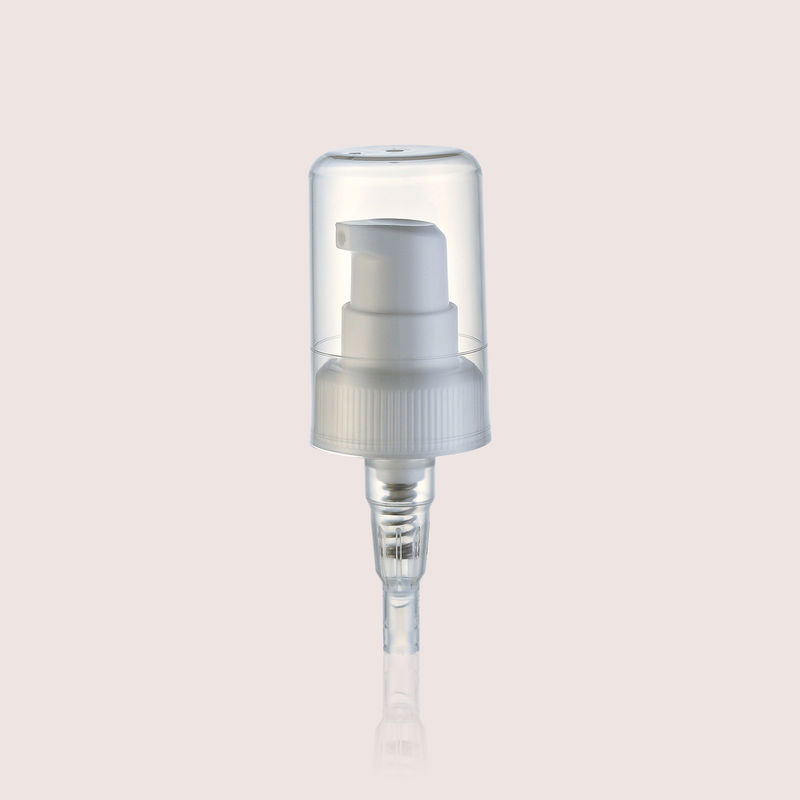 JY503-01A 24 / 400 Ribbed PP Treatment Cream Pump Full Cap